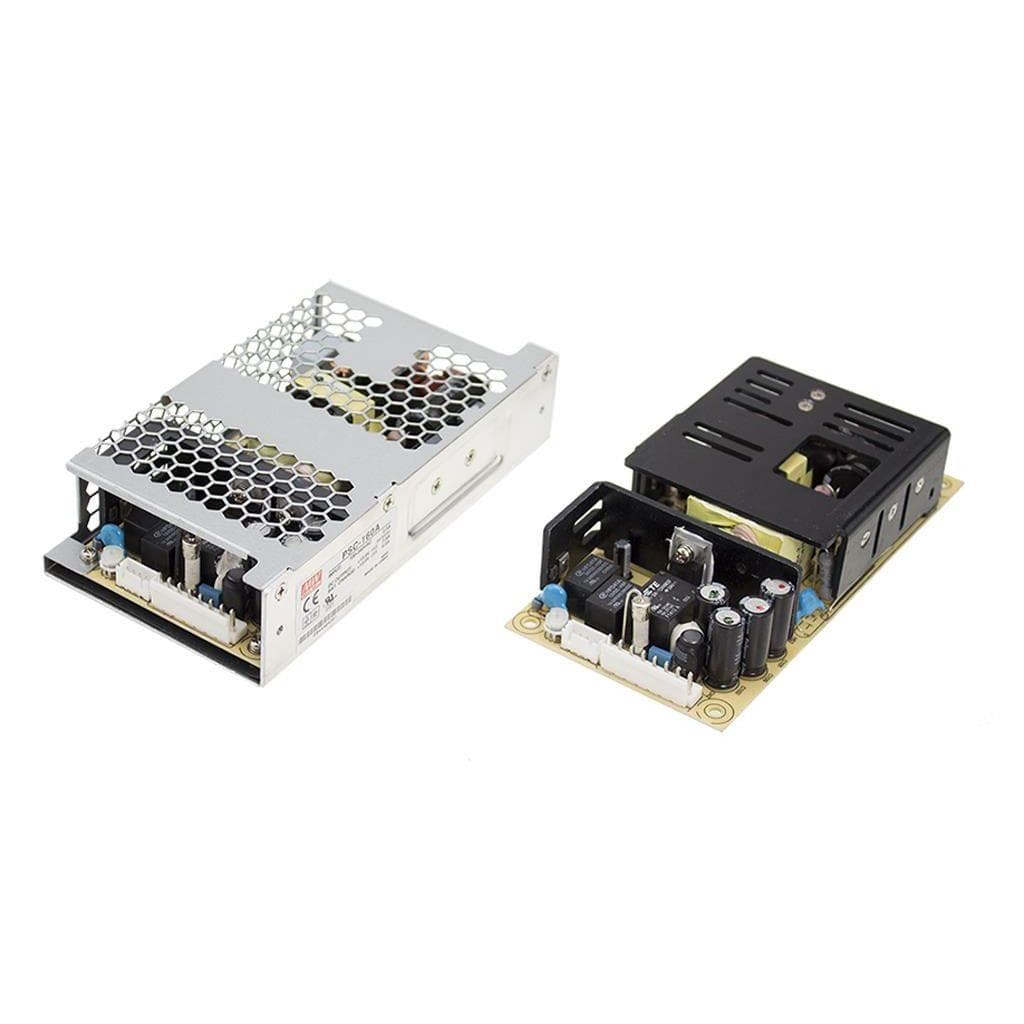 MEAN WELL PSC-160A AC-DC Single output open frame power supply with battery charger (UPS function); Output 13.8VDC at 7.6A / 13.8VDC at 4A MEAN WELL PSC-160A AC-DC Single output open frame power supply with battery charger (UPS function); Output 13.8VDC at 7.6A / 13.8VDC at 4A