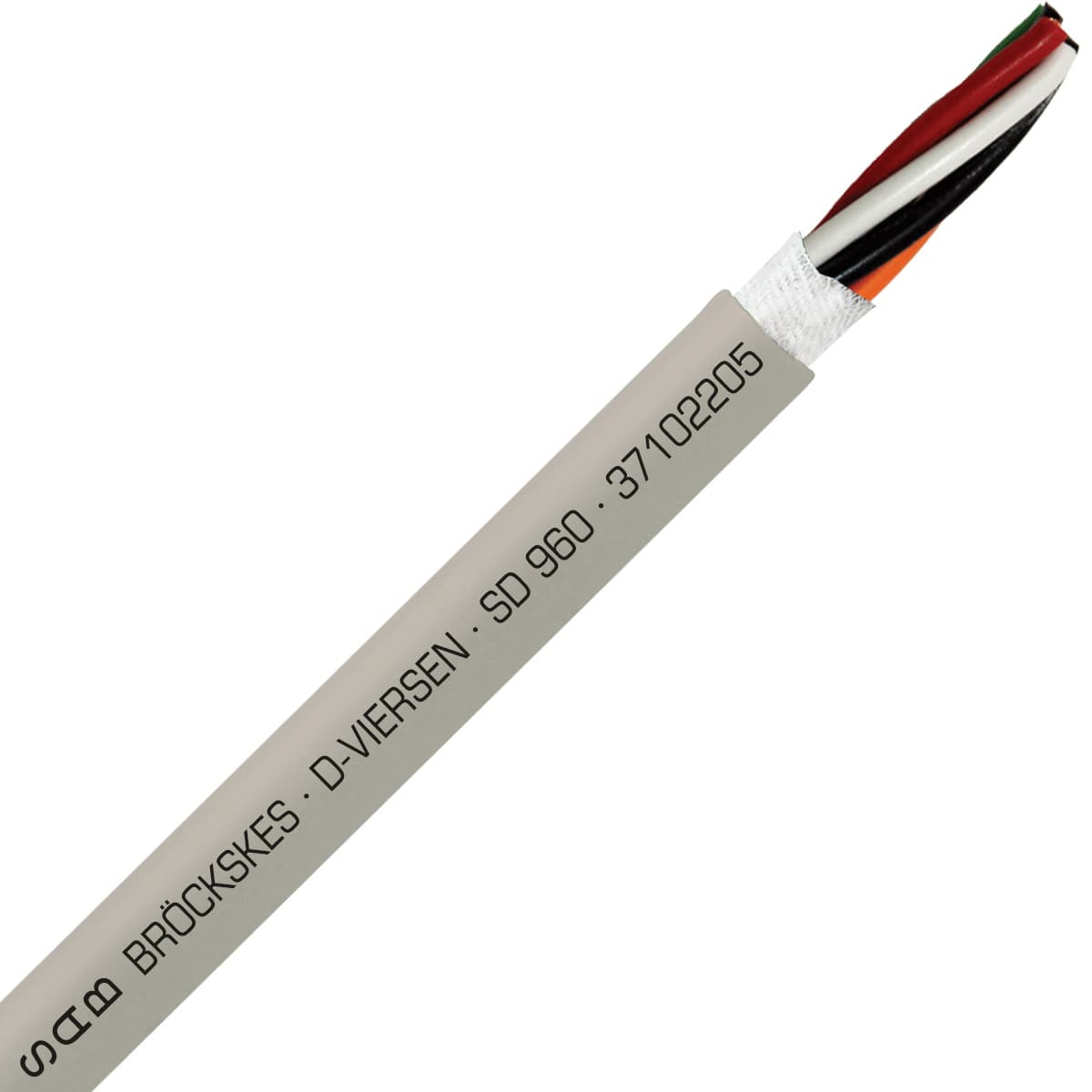 SAB 37102205 SD 960 - 22 AWG/5c, oil resistant, continuous flex PVC data and communication cable, UL, CE, RoHS SAB 37102205 SD 960 - 22 AWG/5c, oil resistant, continuous flex PVC data and communication cable, UL, CE, RoHS