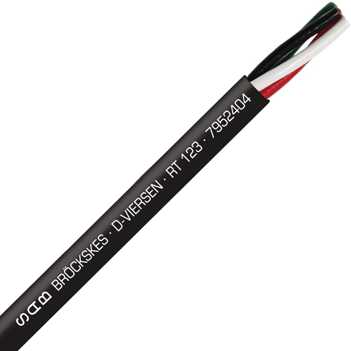SAB 7952404 RT 123 - 24 AWG/4c, PUR rugged and dependable robot/track cable, �450� torsion SAB 7952404 RT 123 - 24 AWG/4c, PUR rugged and dependable robot/track cable, �450� torsion