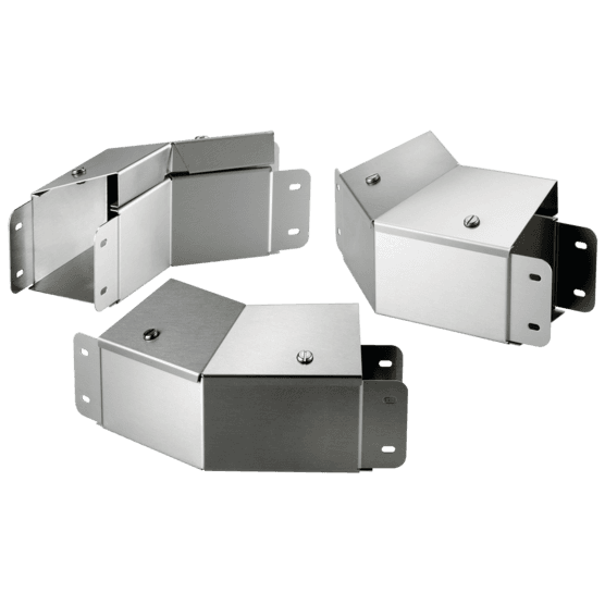 Hoffman CTS46EFCO45SS 45-Degree Elbows, 4.00x6.00, SS Type 304, Top Cover Sloped Outward Hoffman CTS46EFCO45SS 45-Degree Elbows, 4.00x6.00, SS Type 304, Top Cover Sloped Outward
