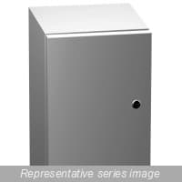 Hammond Manufacturing ST302410LG N4,12 Eclipse Slope Top Encl. - 30 x 24 x 10 - Steel/Lt. Gray Hammond Manufacturing ST302410LG N4,12 Eclipse Slope Top Encl. - 30 x 24 x 10 - Steel/Lt. Gray