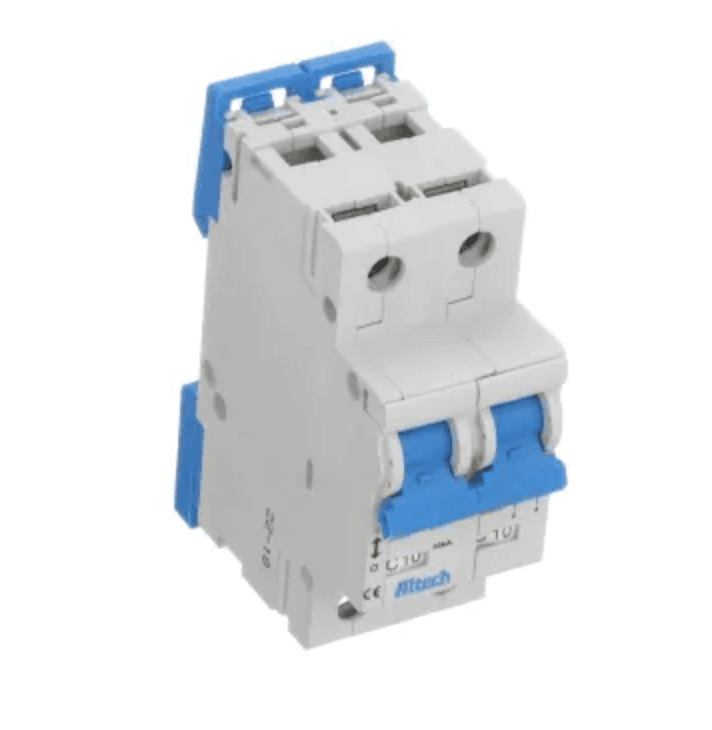 Altech Corp. 3DU16R Supplementary Protector 16A, 3 Pole, 277V AC, D Trip, UL1077 Altech Corp. 3DU16R Supplementary Protector 16A, 3 Pole, 277V AC, D Trip, UL1077