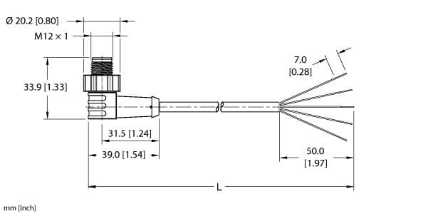 ESWT-A5.500-GC2K-2 Part Image. Manufactured by Turck.