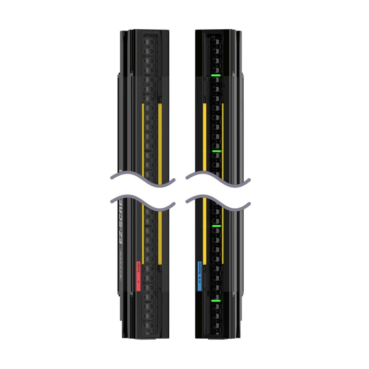 Banner SLLCP23-840-B16 EZ-SCREEN LS Cascade, Pair; Resolution: 23 mm; Range: 12 m (40 ft); Defined Area: 840 mm (33.1 in); Housing: Black; Connection: Removable Disconnect (RD); EZLSA-MBK-16 Banner SLLCP23-840-B16 EZ-SCREEN LS Cascade, Pair; Resolution: 23 mm; Range: 12 m (40 ft); Defined Area: 840 mm (33.1 in); Housing: Black; Connection: Removable Disconnect (RD); EZLSA-MBK-16