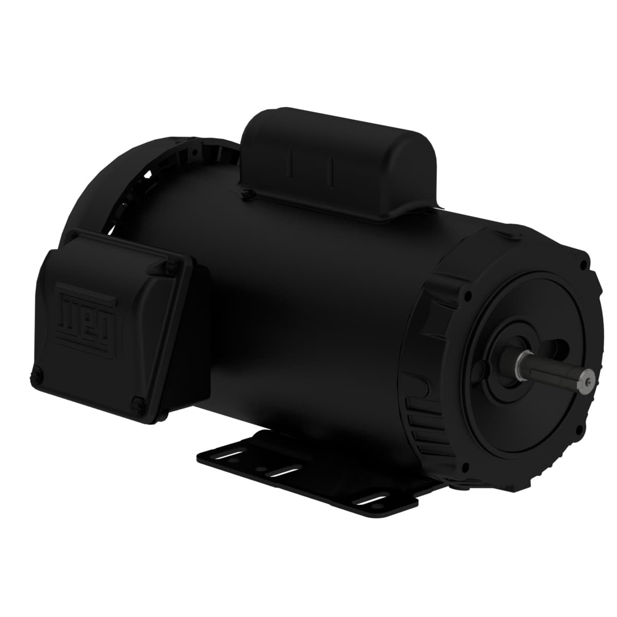 WEG 00118ES1B56C-S Rolled Steel 1 HP 4P 56C 1Ph 115/208-230 V 60 Hz IC411 - TEFC - Foot-mounted WEG 00118ES1B56C-S Rolled Steel 1 HP 4P 56C 1Ph 115/208-230 V 60 Hz IC411 - TEFC - Foot-mounted