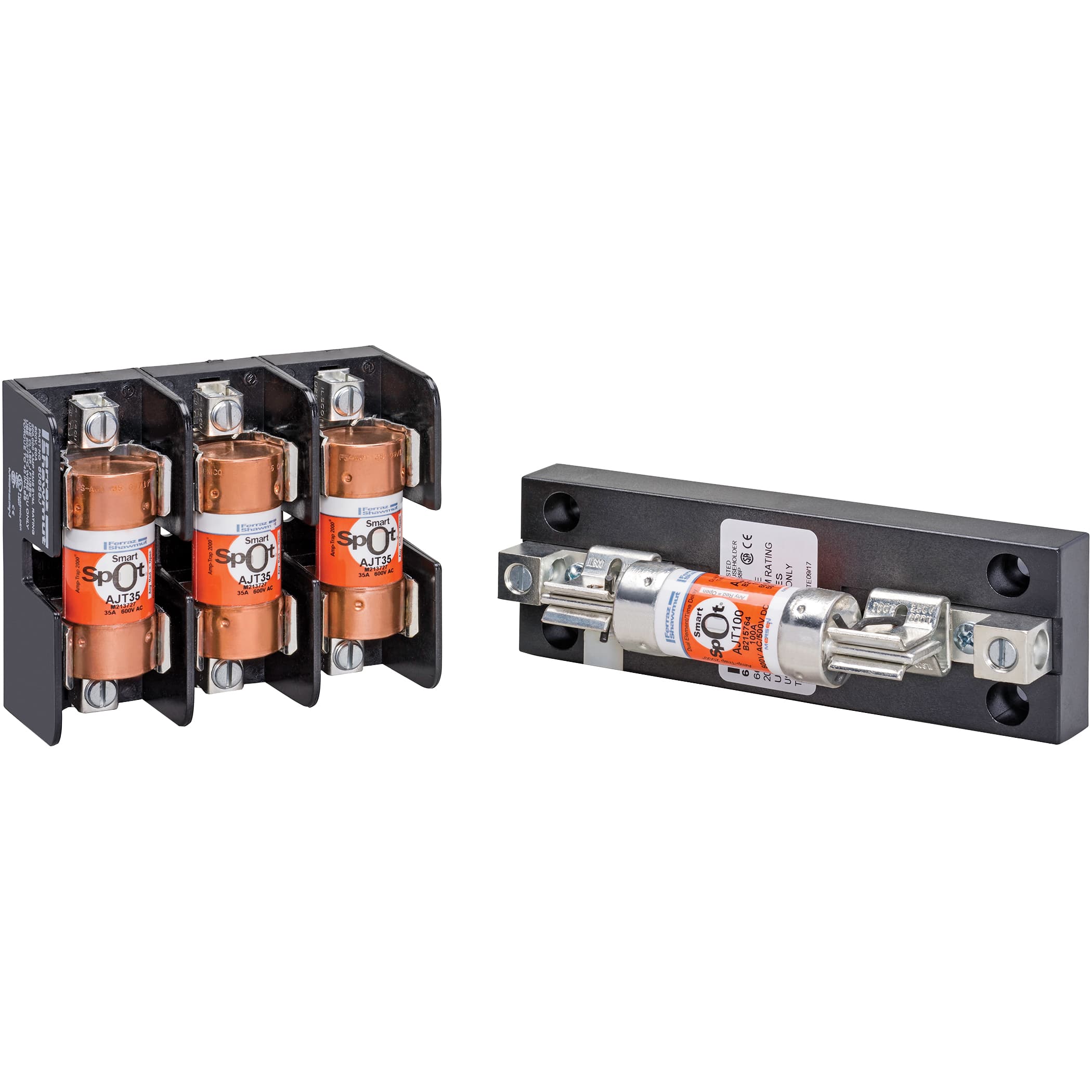 Mersen 60358SJ 60358SJ Mersen - Fuse Block 600VAC 600VDC Class J 30A 3-Pole Copper Box Mersen 60358SJ 60358SJ Mersen - Fuse Block 600VAC 600VDC Class J 30A 3-Pole Copper Box