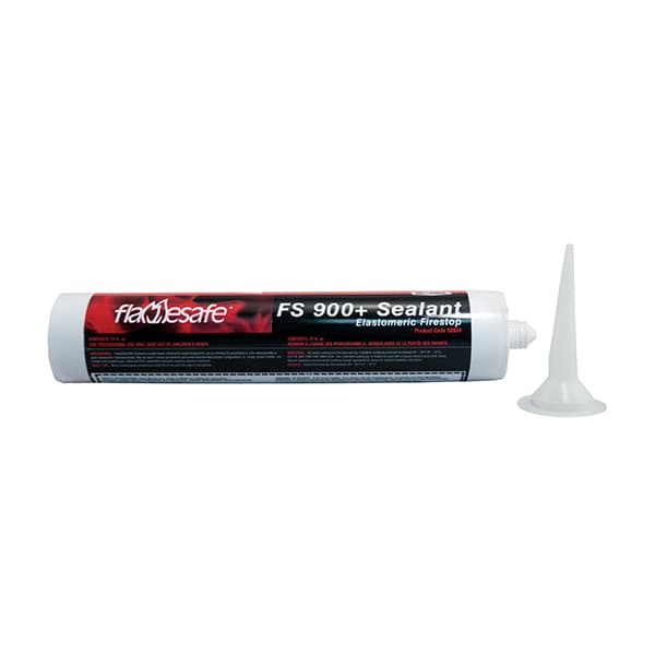 NSI Industries 66834 FlameSafe® FS 900+ Sealant is cost-effective, water-based and cures to form a flexible shield against the spread of fire and smoke. It is available in two grades: caulkable/ trowelable (CG) and self-leveling (SL). FS 900+ does not contain solvents and, as NSI Industries 66834 FlameSafe® FS 900+ Sealant is cost-effective, water-based and cures to form a flexible shield against the spread of fire and smoke. It is available in two grades: caulkable/ trowelable (CG) and self-leveling (SL). FS 900+ does not contain solvents and, as