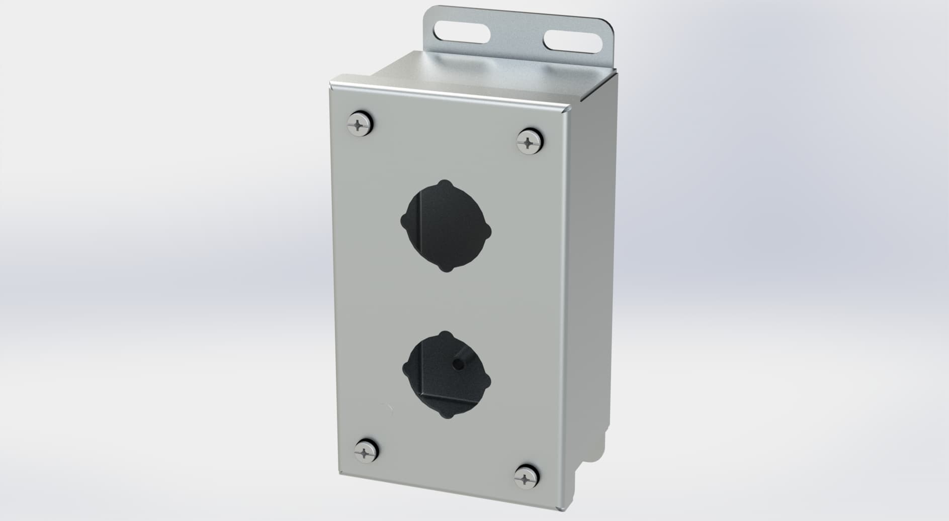 Saginaw Control SCE-2PBSS S.S. PB Enclosure, Height:5.75", Width:3.25", Depth:2.75", #4 brushed finish on all exterior surfaces. Saginaw Control SCE-2PBSS S.S. PB Enclosure, Height:5.75", Width:3.25", Depth:2.75", #4 brushed finish on all exterior surfaces.