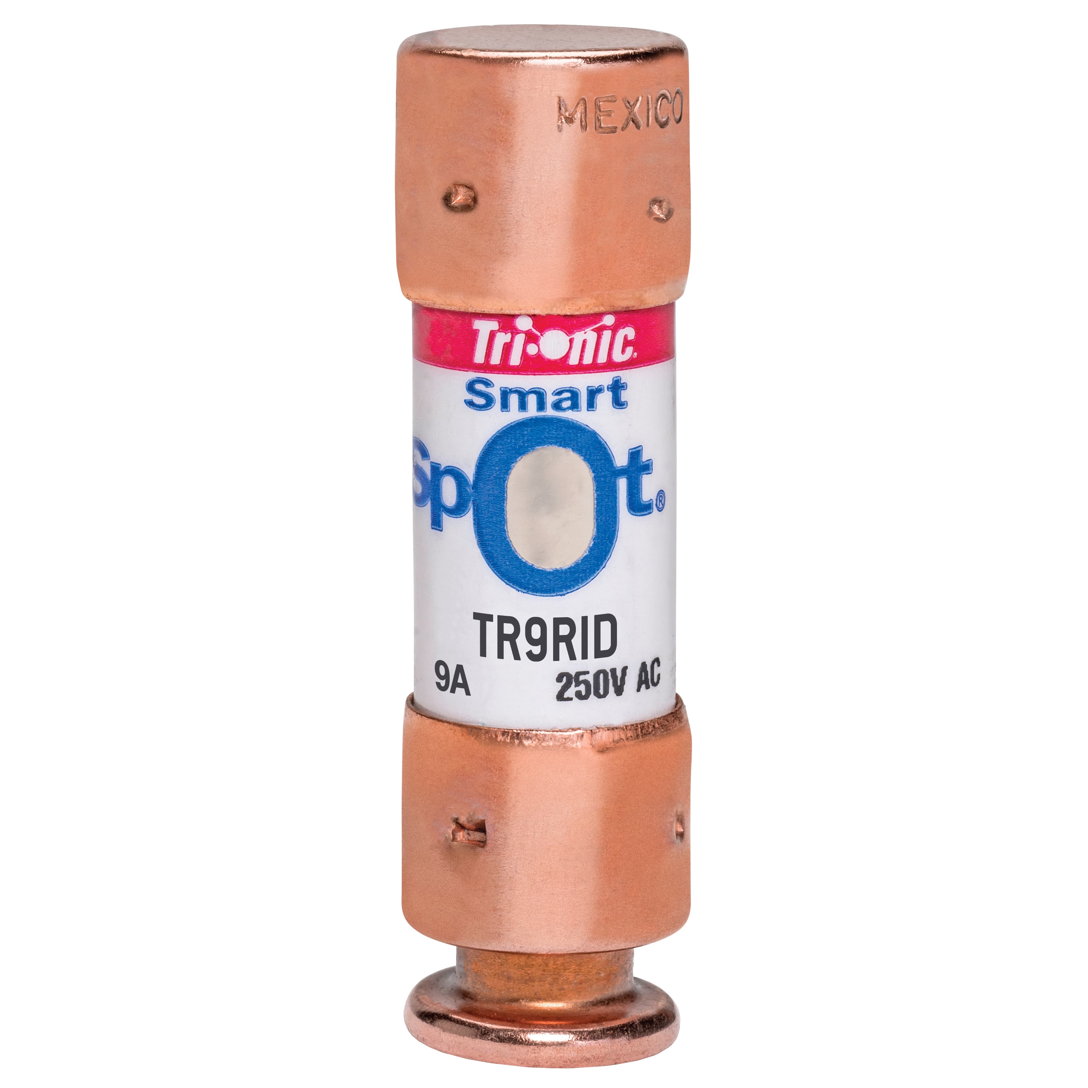 Mersen TR9RID TR9RID Mersen - Fuse TR-R - Class RK5 - Time-Delay 250VAC 160VDC 9A Ferrule SmartSpot® Tri-Onic® Mersen TR9RID TR9RID Mersen - Fuse TR-R - Class RK5 - Time-Delay 250VAC 160VDC 9A Ferrule SmartSpot® Tri-Onic®