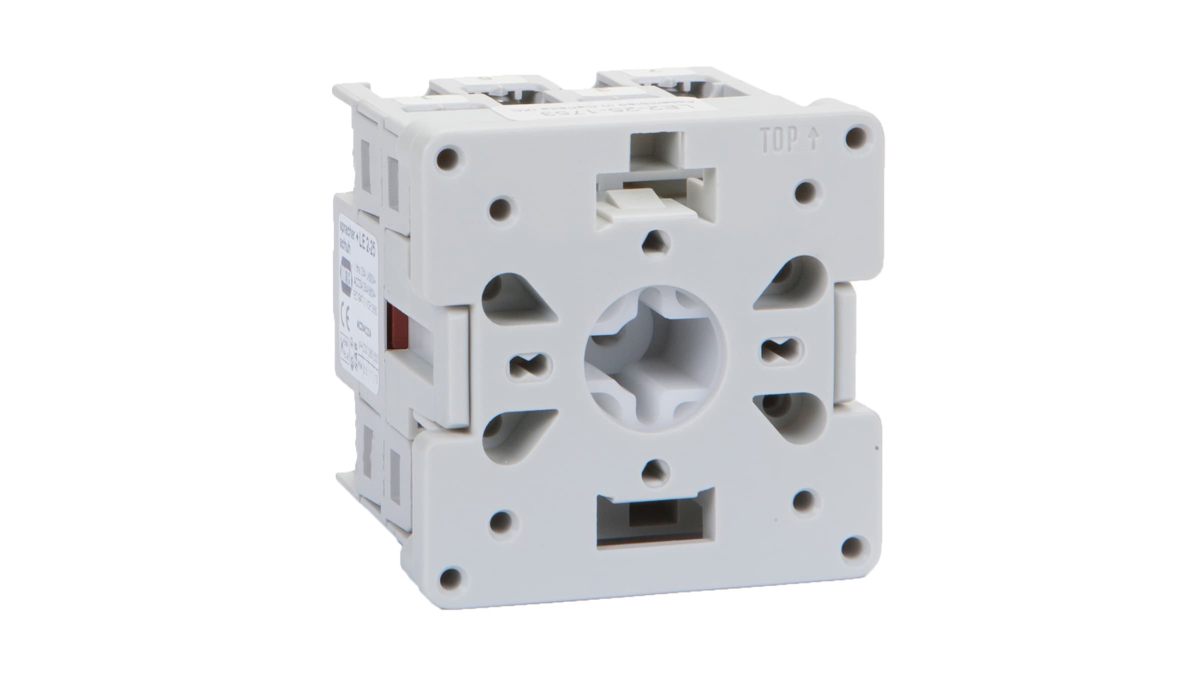 Sprecher + Schuh LE2-25-8271 Sprecher + Schuh LE2-25-8271 - LE2 Panel Mount Cam Switch, 25A, 1-Pole, VOLTMETER 4-Position 45 deg Sprecher + Schuh LE2-25-8271 Sprecher + Schuh LE2-25-8271 - LE2 Panel Mount Cam Switch, 25A, 1-Pole, VOLTMETER 4-Position 45 deg