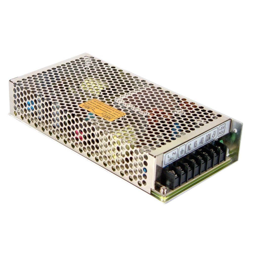 MEAN WELL RID-125-1205 AC-DC Dual output enclosed power supply; Output 12Vdc at 10.5A +5Vdc at 3A; isolated outputs; free air convection MEAN WELL RID-125-1205 AC-DC Dual output enclosed power supply; Output 12Vdc at 10.5A +5Vdc at 3A; isolated outputs; free air convection