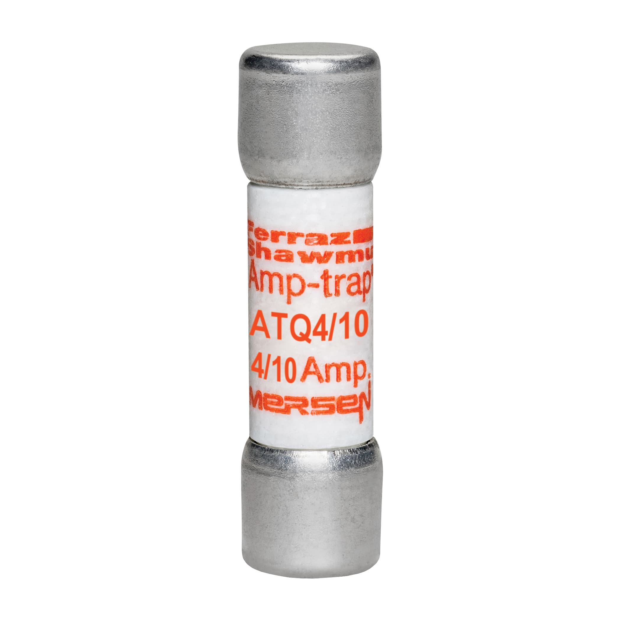 Mersen ATQ4/10 ATQ4/10 Mersen - Fuse ATQ - Midget - Time-Delay 500VAC 0.4A Ferrule Amp-Trap® Mersen ATQ4/10 ATQ4/10 Mersen - Fuse ATQ - Midget - Time-Delay 500VAC 0.4A Ferrule Amp-Trap®