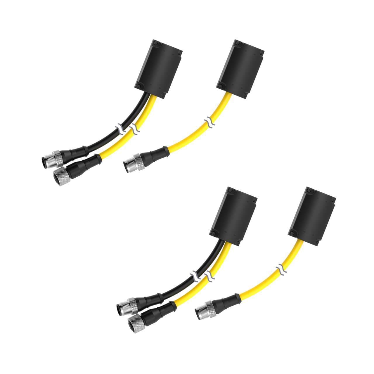 Banner S4BA-CASCADE-2 Banner S4BA-CASCADE-2 - S4B Cascade Light Curtain, Accessory; Cable Kit: 2 Pairs; Includes: 2-Host Cordsets, 5-pin to Safety Side, and 2-Terminal Cordsets Banner S4BA-CASCADE-2 Banner S4BA-CASCADE-2 - S4B Cascade Light Curtain, Accessory; Cable Kit: 2 Pairs; Includes: 2-Host Cordsets, 5-pin to Safety Side, and 2-Terminal Cordsets