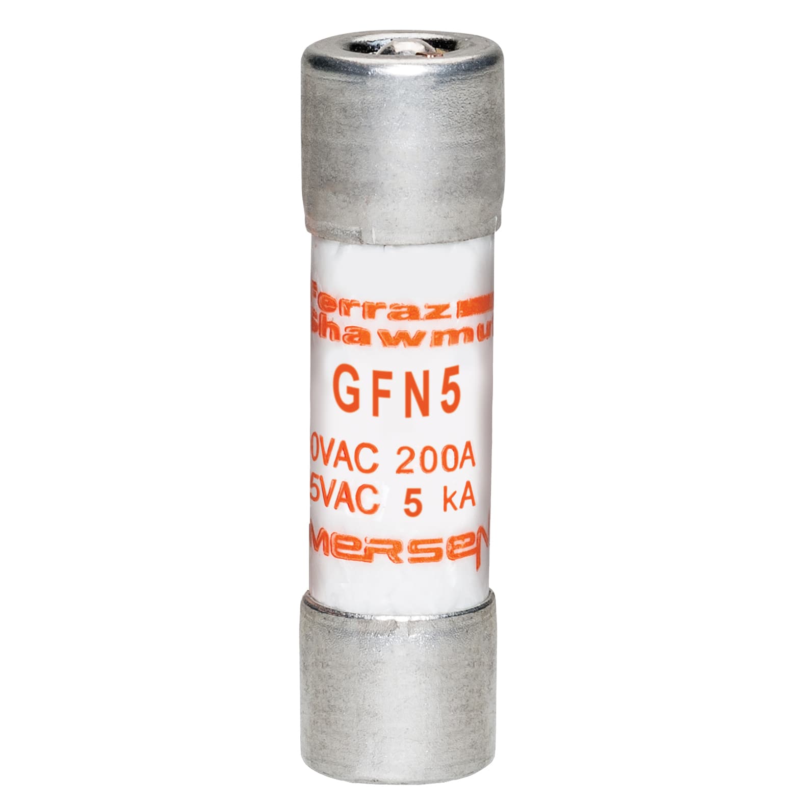 Mersen GFN5 GFN5 Mersen - Fuse GFN - Midget - Time-Delay 250VAC 5A Ferrule Visual Indicator Mersen GFN5 GFN5 Mersen - Fuse GFN - Midget - Time-Delay 250VAC 5A Ferrule Visual Indicator