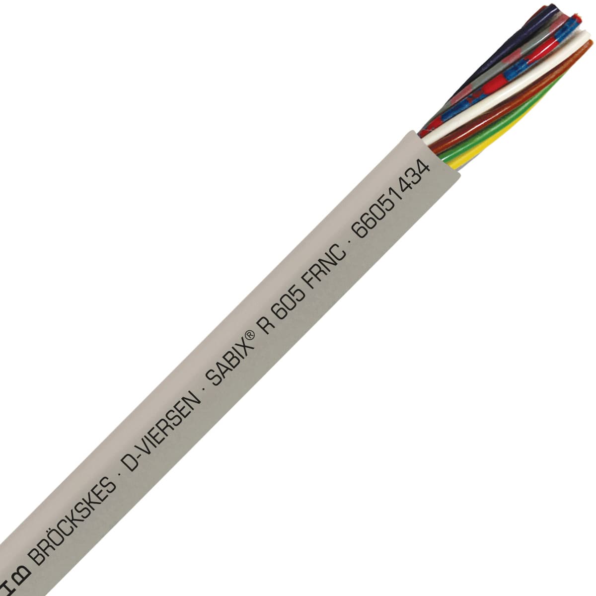SAB 66051434 SABIX R 605 FRNC - 22 AWG/14c, halogen-free flame retardant rail data cable, CE, RoHS SAB 66051434 SABIX R 605 FRNC - 22 AWG/14c, halogen-free flame retardant rail data cable, CE, RoHS