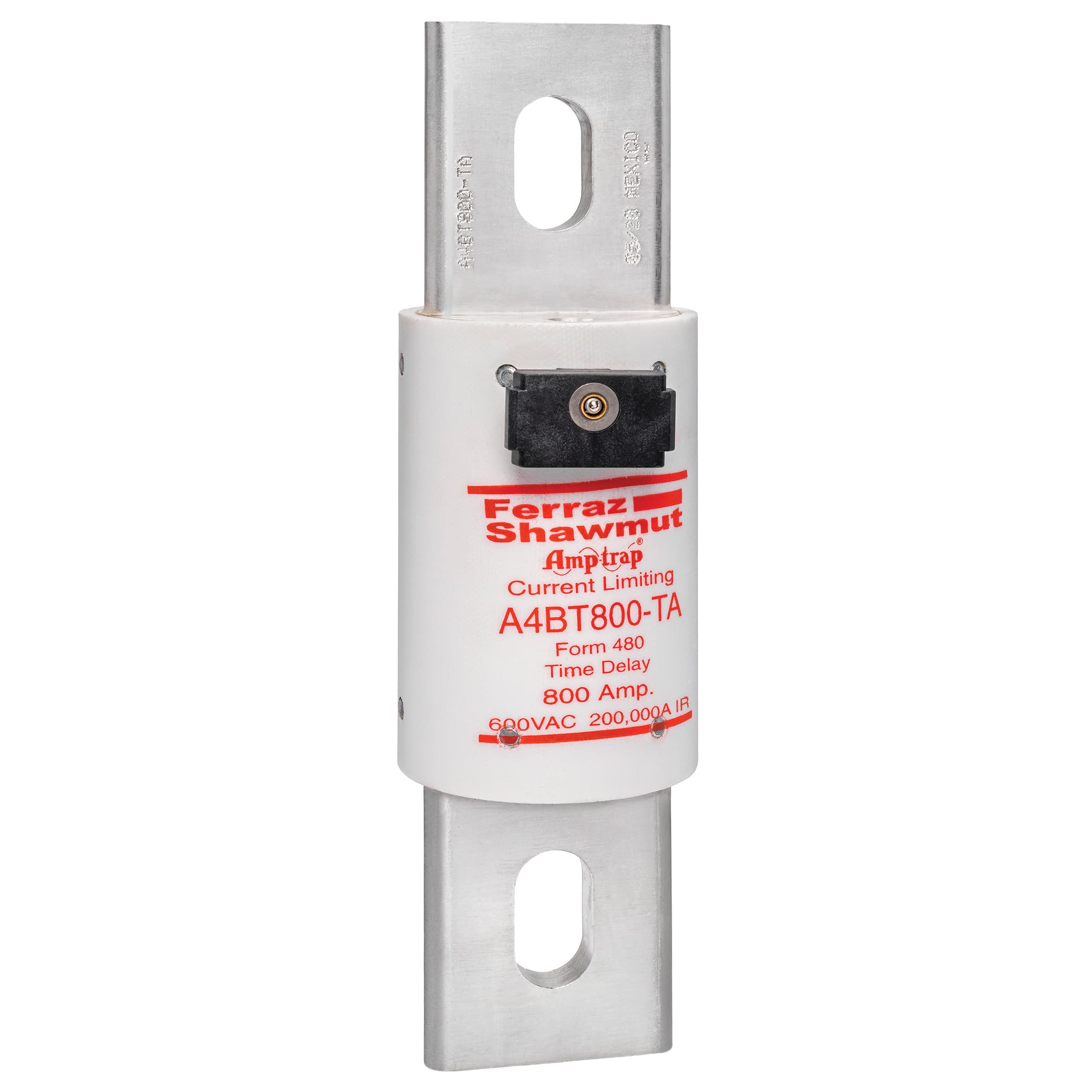 Mersen A4BT800-TA A4BT800-TA Mersen - Fuse A4BT - Class L - Time-Delay 600VAC 500VDC 800A Blade TA Indicator Amp-Trap® Mersen A4BT800-TA A4BT800-TA Mersen - Fuse A4BT - Class L - Time-Delay 600VAC 500VDC 800A Blade TA Indicator Amp-Trap®