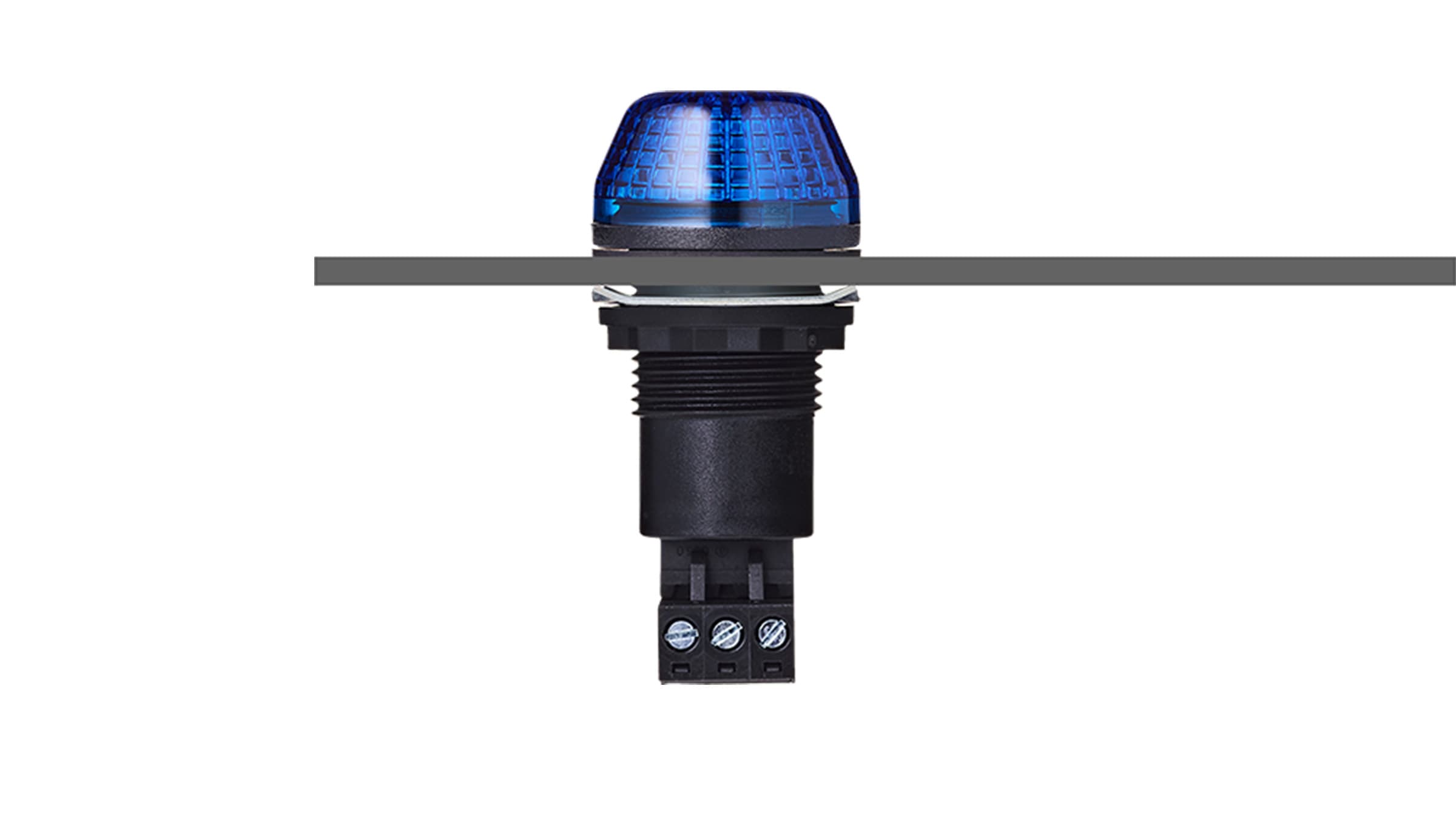 Sprecher + Schuh 800105404 Sprecher + Schuh 800105404 - IBS M22 panel mount LED steady/flashing beacon 12 V AC/DC blue, grey Sprecher + Schuh 800105404 Sprecher + Schuh 800105404 - IBS M22 panel mount LED steady/flashing beacon 12 V AC/DC blue, grey