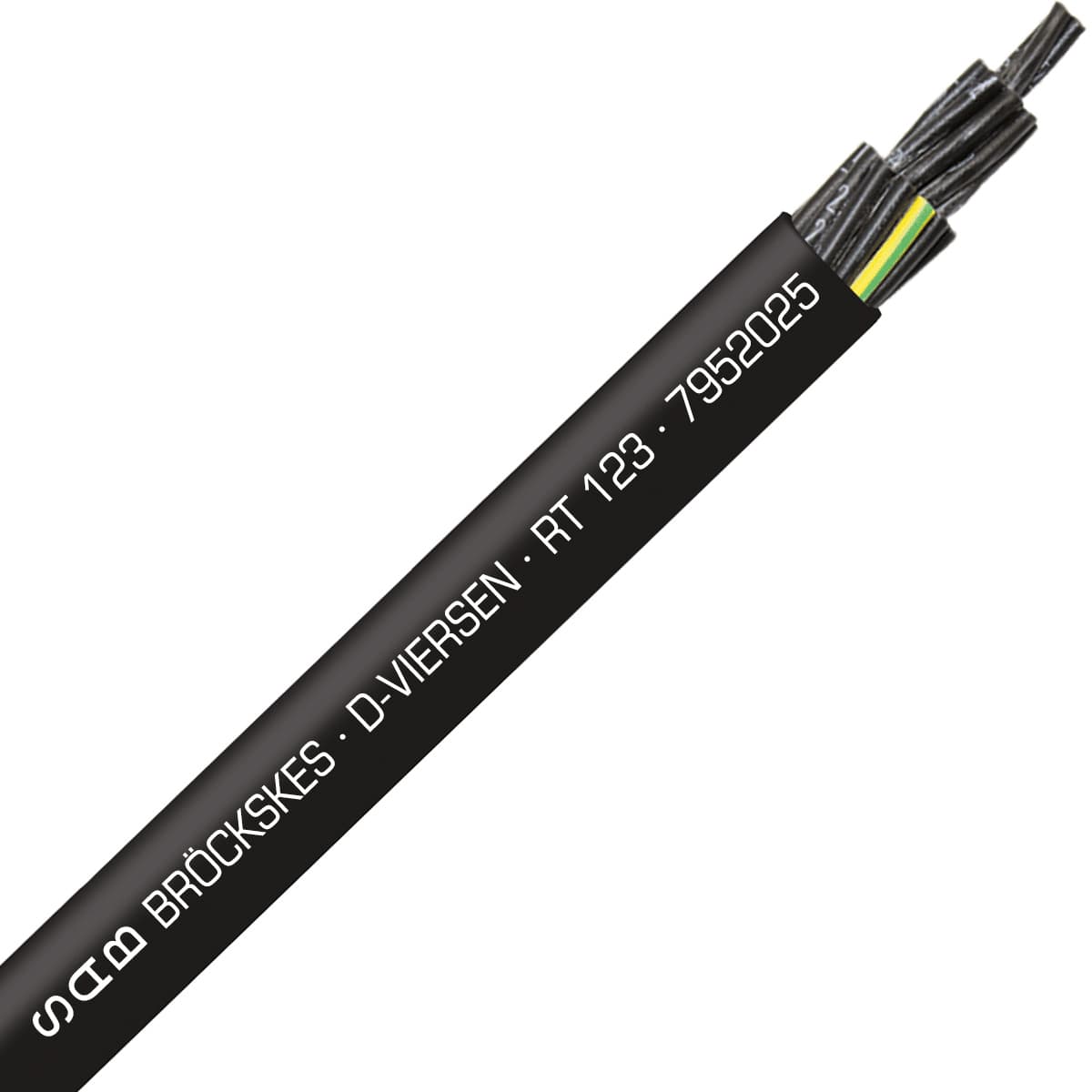 SAB 7952025 RT 123 - 20 AWG/25c, PUR rugged and dependable robot/track cable, �450� torsion SAB 7952025 RT 123 - 20 AWG/25c, PUR rugged and dependable robot/track cable, �450� torsion