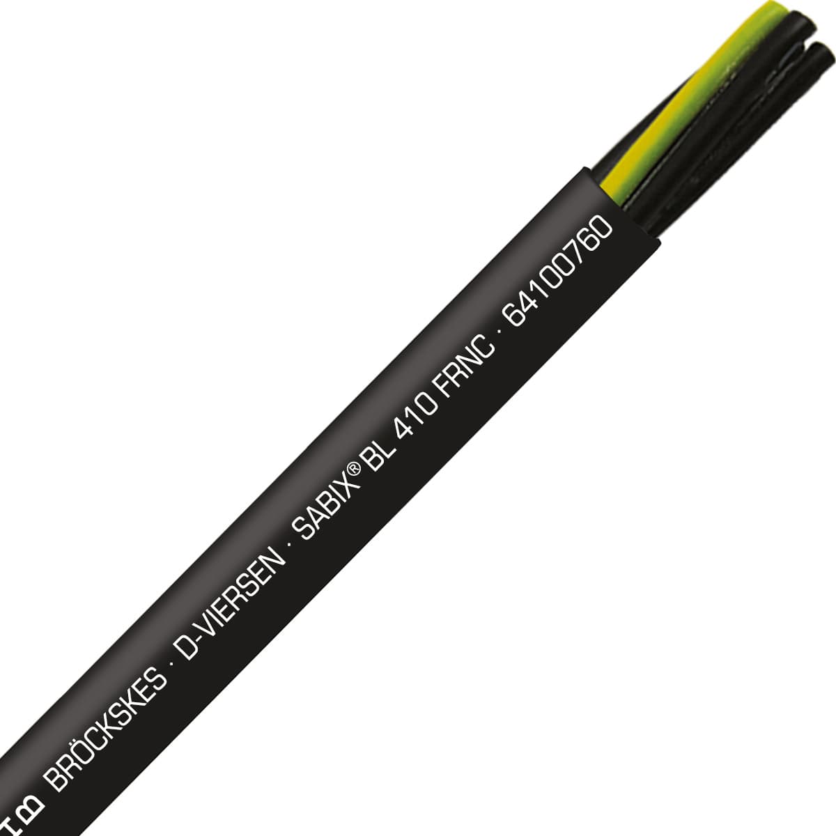 SAB 64100760 SABIX BL 410 FRNC - 10 AWG/7c, halogen-free flame retardant flexible power cable for shipboard, DNV-GL, CE, RoHS SAB 64100760 SABIX BL 410 FRNC - 10 AWG/7c, halogen-free flame retardant flexible power cable for shipboard, DNV-GL, CE, RoHS