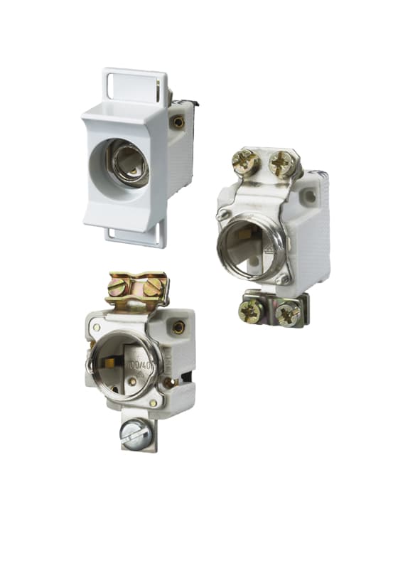 Mersen F213008 F213008 Mersen - DIN Fuse base Neozed Size D02 400VAC 63A 1-Pole without touch prot. Screw mounting Clamp Strap / Screw Mersen F213008 F213008 Mersen - DIN Fuse base Neozed Size D02 400VAC 63A 1-Pole without touch prot. Screw mounting Clamp Strap / Screw
