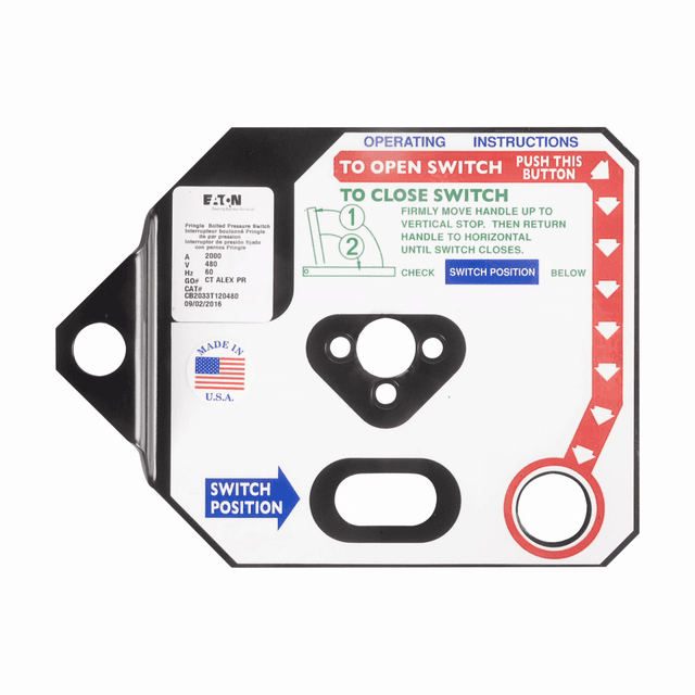 3037 Part Image. Manufactured by Eaton.