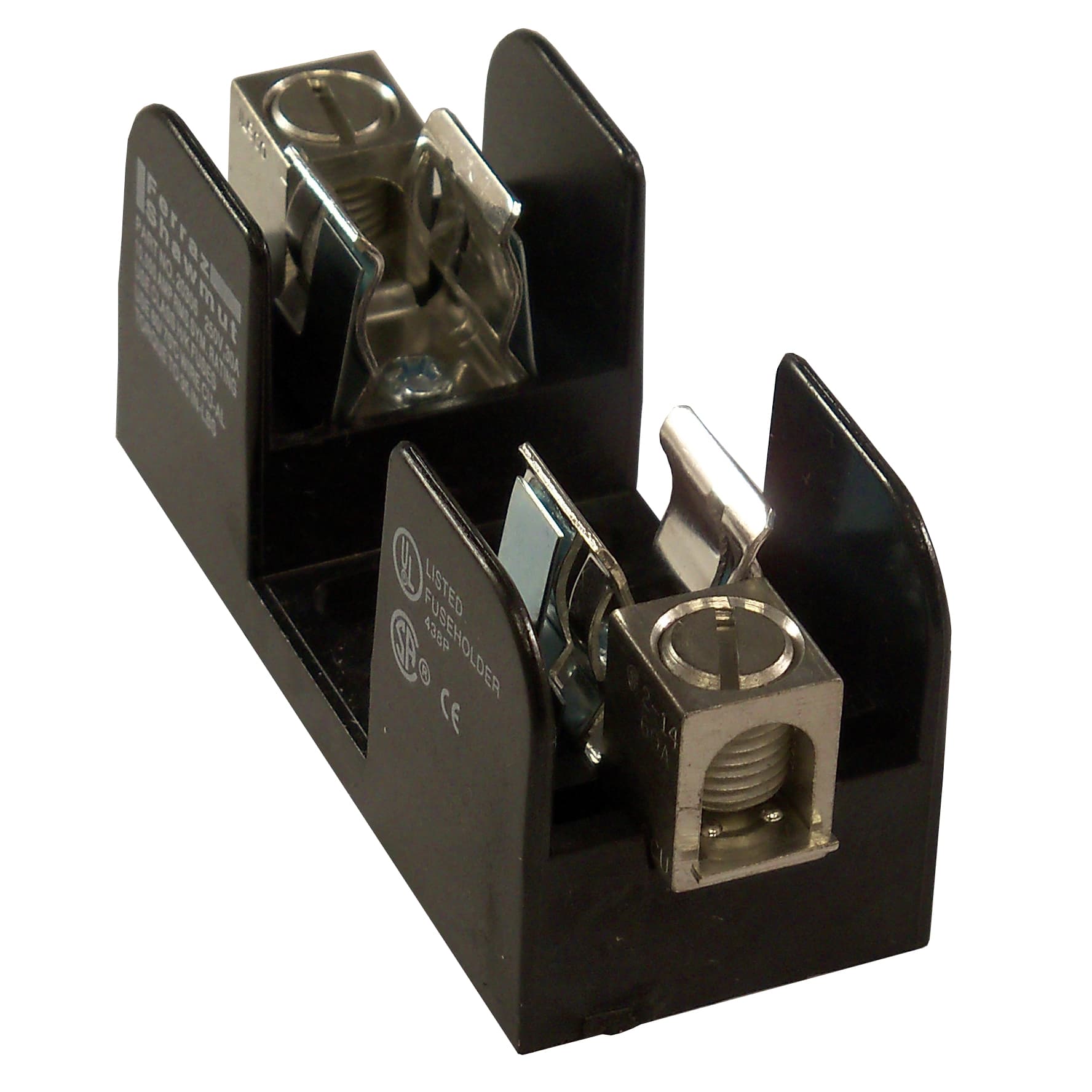Mersen 20306 20306 Mersen - Fuse Block 250VAC 250VDC Class H/K 30A 1-Pole Box with Reinforced Clip Mersen 20306 20306 Mersen - Fuse Block 250VAC 250VDC Class H/K 30A 1-Pole Box with Reinforced Clip