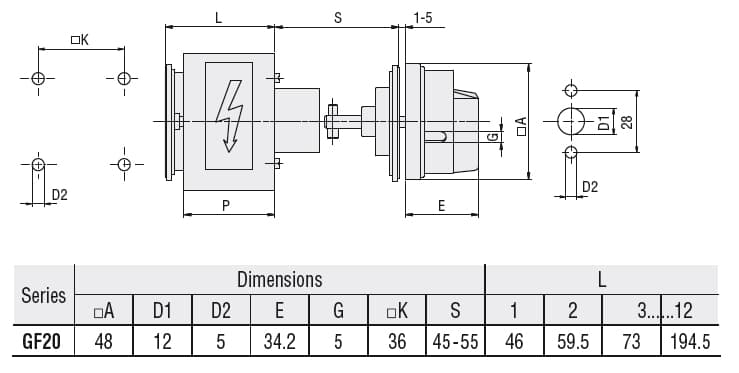 Lovato Electric GF2019O88 GF2019O88 Lovato - Rotary cam switch GF series, Dahlander motor control switch 0-1-2, 20A, for rear mounting with red/yellow handle padlockable in 0, door coupling and protection covers, front plate 48X48mm Lovato Electric GF2019O88 GF2019O88 Lovato - Rotary cam switch GF series, Dahlander motor control switch 0-1-2, 20A, for rear mounting with red/yellow handle padlockable in 0, door coupling and protection covers, front plate 48X48mm