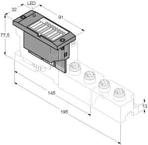 Turck BL67-1CNT/ENC BL67-1CNT/ENC Turck - BL67-1CNT/ENC BL67 electronic module, Detection of Standard Counting Signals Turck BL67-1CNT/ENC BL67-1CNT/ENC Turck - BL67-1CNT/ENC BL67 electronic module, Detection of Standard Counting Signals