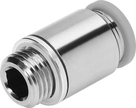 Festo 192808 push-in fitting QS-M5-1/4-I-U-M male thread with internal hexagon socket. Size: Standard, Nominal size: 0,102 ", Type of seal on screw-in stud: Sealing ring, Assembly position: Any, Container size: 1 Festo 192808 push-in fitting QS-M5-1/4-I-U-M male thread with internal hexagon socket. Size: Standard, Nominal size: 0,102 ", Type of seal on screw-in stud: Sealing ring, Assembly position: Any, Container size: 1