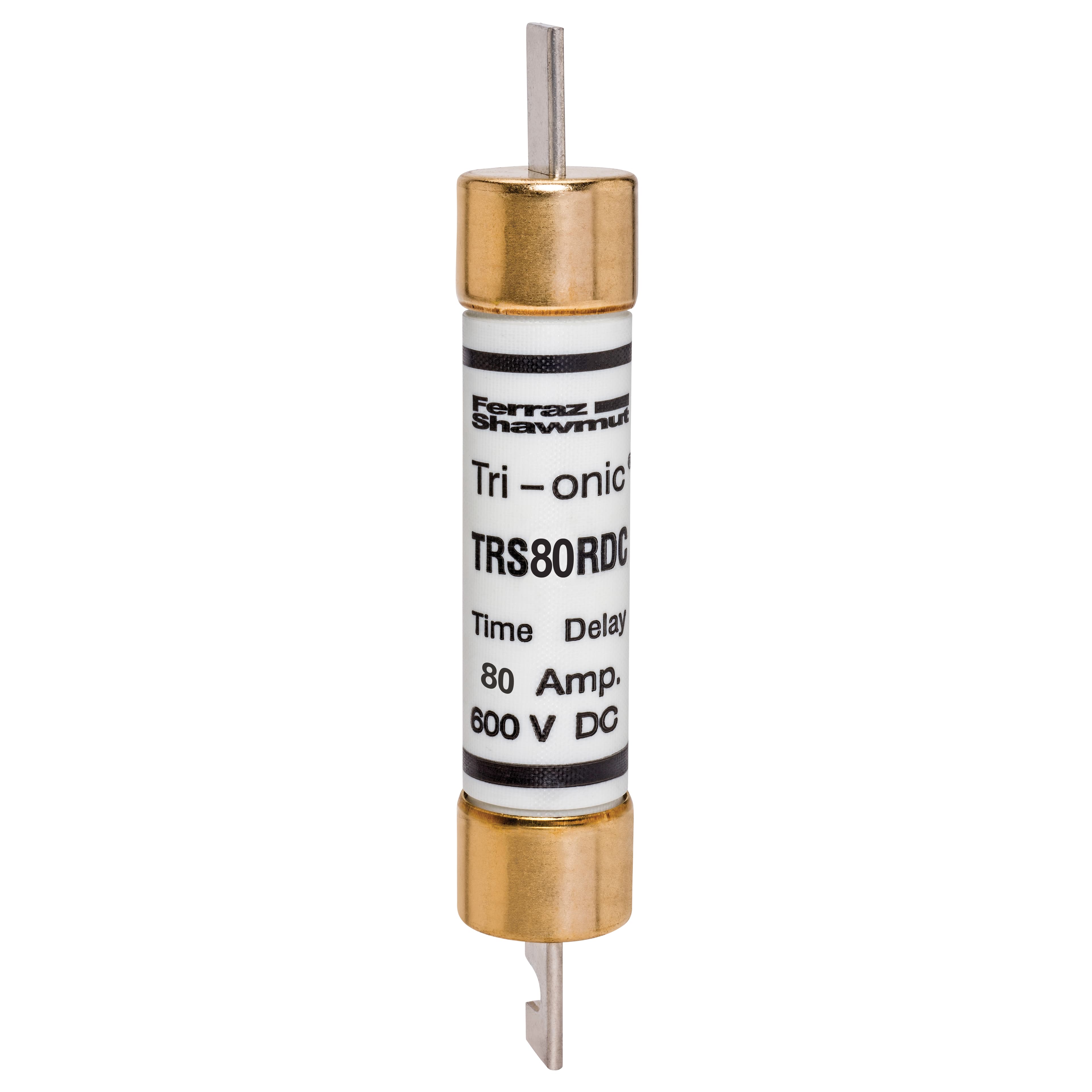 Mersen TRS80RDC TRS80RDC Mersen - Fuse TRS-RDC - Class RK5 - Time-Delay 600VDC 80A Blade Tri-Onic® Mersen TRS80RDC TRS80RDC Mersen - Fuse TRS-RDC - Class RK5 - Time-Delay 600VDC 80A Blade Tri-Onic®