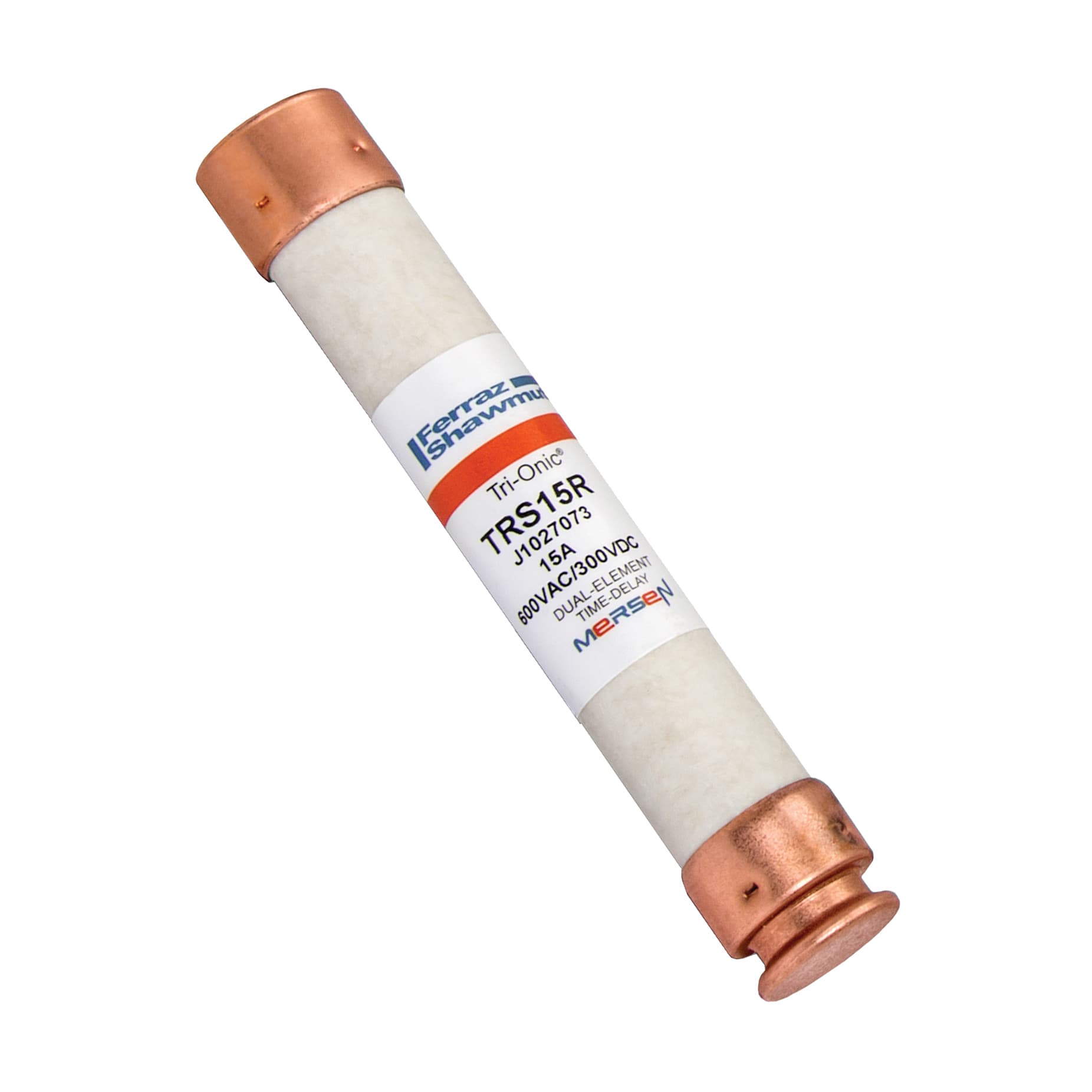 Mersen TRS15R TRS15R Mersen - Fuse TRS-R - Class RK5 - Time-Delay 600VAC 300VDC 15A Ferrule Tri-Onic® Mersen TRS15R TRS15R Mersen - Fuse TRS-R - Class RK5 - Time-Delay 600VAC 300VDC 15A Ferrule Tri-Onic®