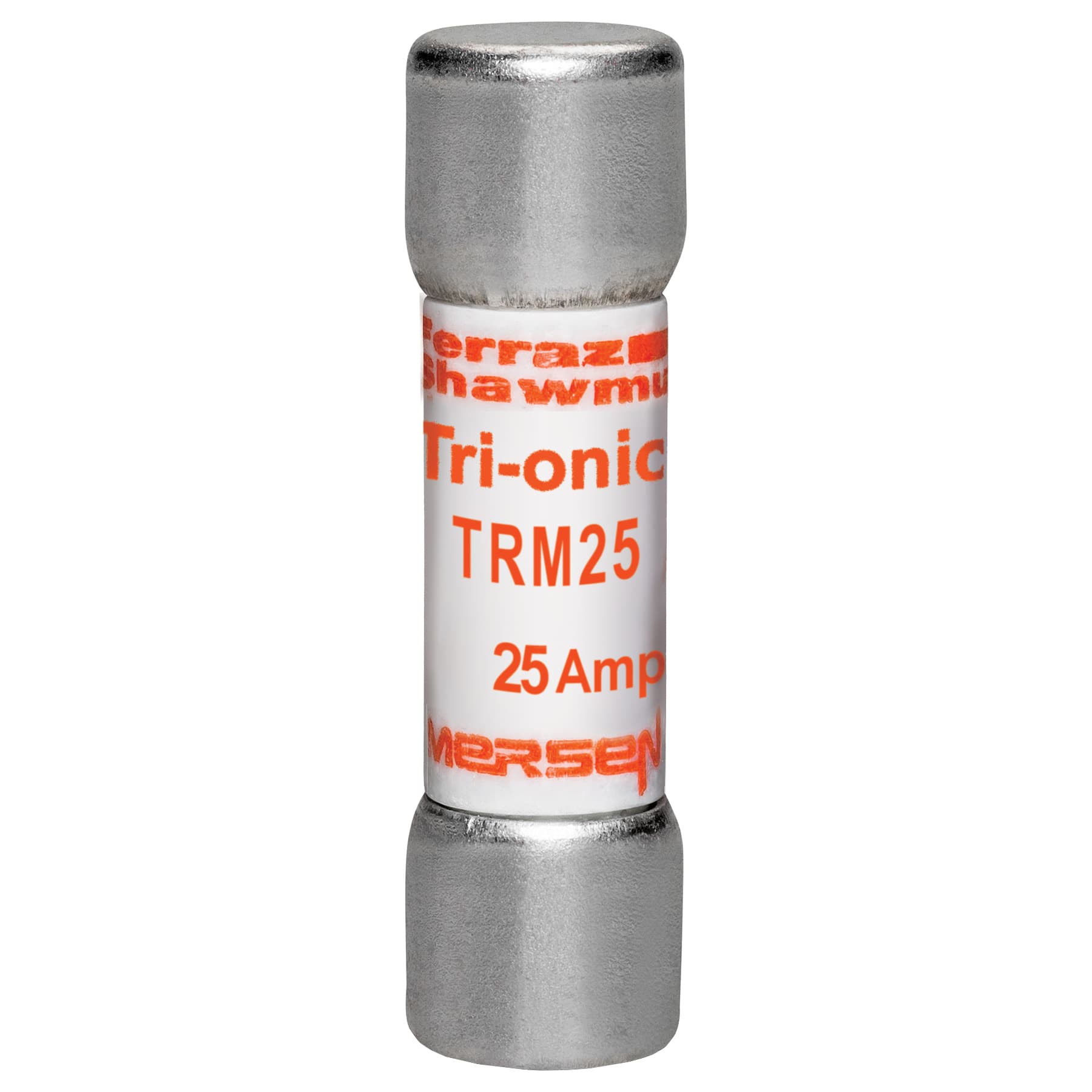 Mersen TRM25 TRM25 Mersen - Fuse TRM - Midget - Time-Delay 250VAC 25A Ferrule Tri-Onic® Mersen TRM25 TRM25 Mersen - Fuse TRM - Midget - Time-Delay 250VAC 25A Ferrule Tri-Onic®