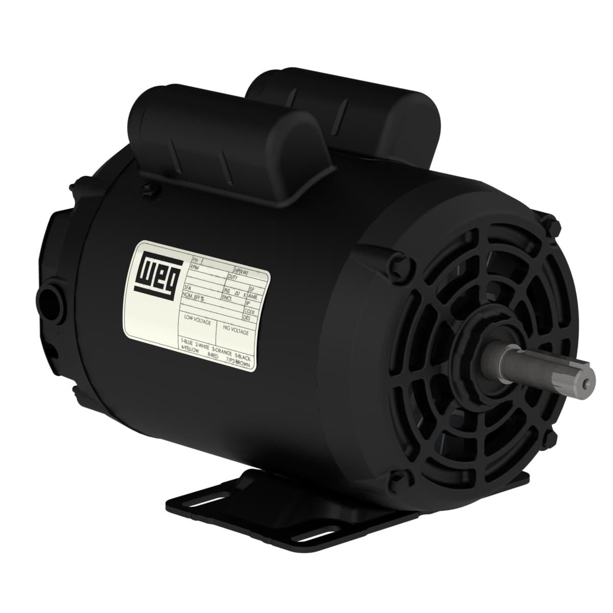 WEG CDS032OM001 Compressor Duty 3 HP 2P D56 1Ph 208-230 V 60 Hz IC01 - ODP - Foot-mounted WEG CDS032OM001 Compressor Duty 3 HP 2P D56 1Ph 208-230 V 60 Hz IC01 - ODP - Foot-mounted