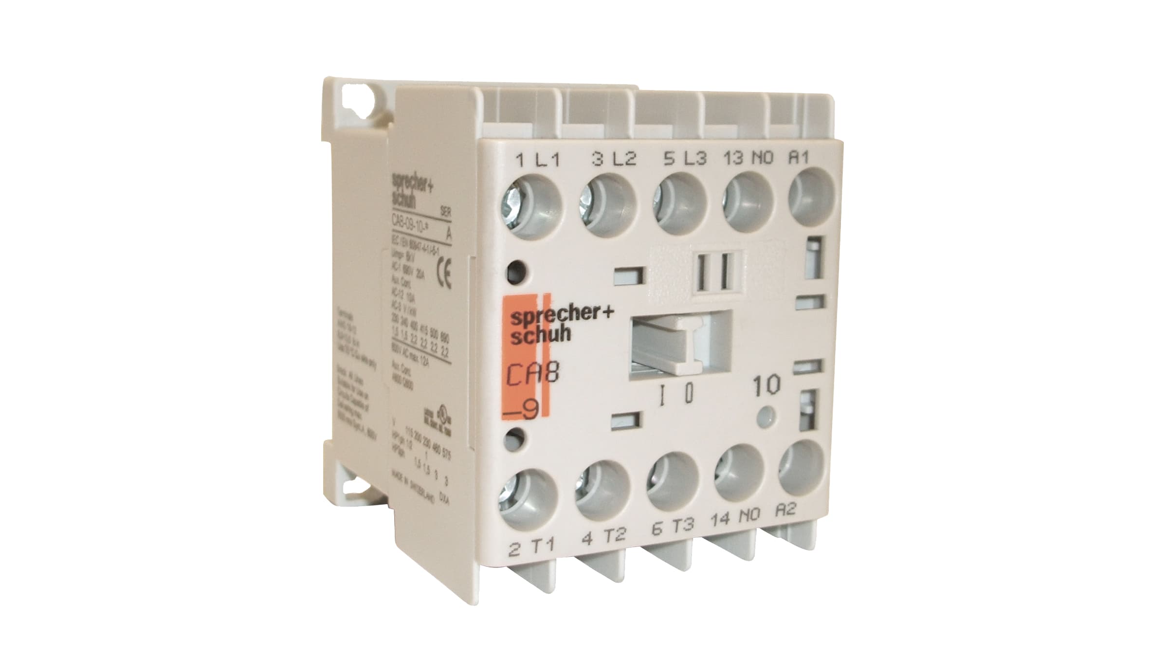 Sprecher + Schuh CA8-09-01-120 Sprecher + Schuh CA8-09-01-120 - CA8 Miniature Contactor, 9A, 110V 50Hz/120V 60Hz AC, 1NC Sprecher + Schuh CA8-09-01-120 Sprecher + Schuh CA8-09-01-120 - CA8 Miniature Contactor, 9A, 110V 50Hz/120V 60Hz AC, 1NC