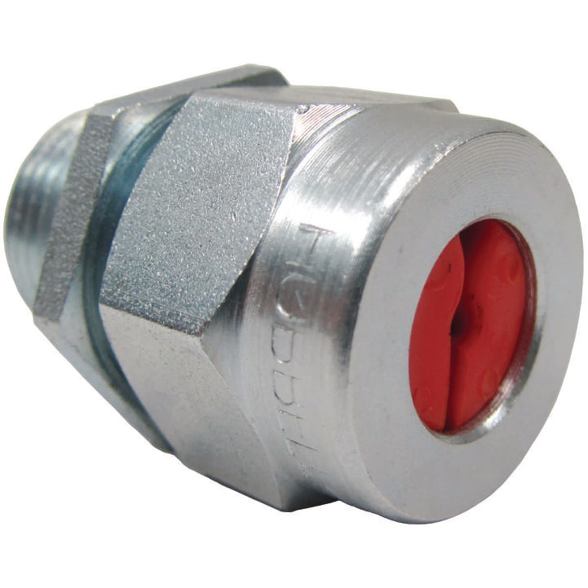 Hubbell ZS209ZP 3/4" Steel (Zinc Plated) Cord Connector, Cord Range .500-.625, Brown  ; Neoprene grommet seals out oil and moisture ; Nylon retention ring incorporates a split hinge design to prevent friction and provide strain relief, also color-coded for sizing identif Hubbell ZS209ZP 3/4" Steel (Zinc Plated) Cord Connector, Cord Range .500-.625, Brown  ; Neoprene grommet seals out oil and moisture ; Nylon retention ring incorporates a split hinge design to prevent friction and provide strain relief, also color-coded for sizing identif