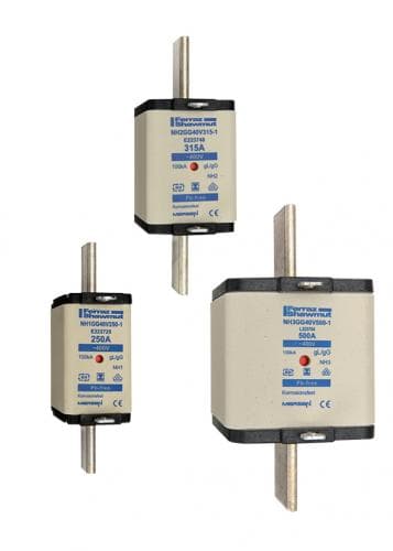 Mersen D223724 NH fuse-link gG, 400VAC, size 1, 224A double indicator/insulated tags Mersen D223724 NH fuse-link gG, 400VAC, size 1, 224A double indicator/insulated tags