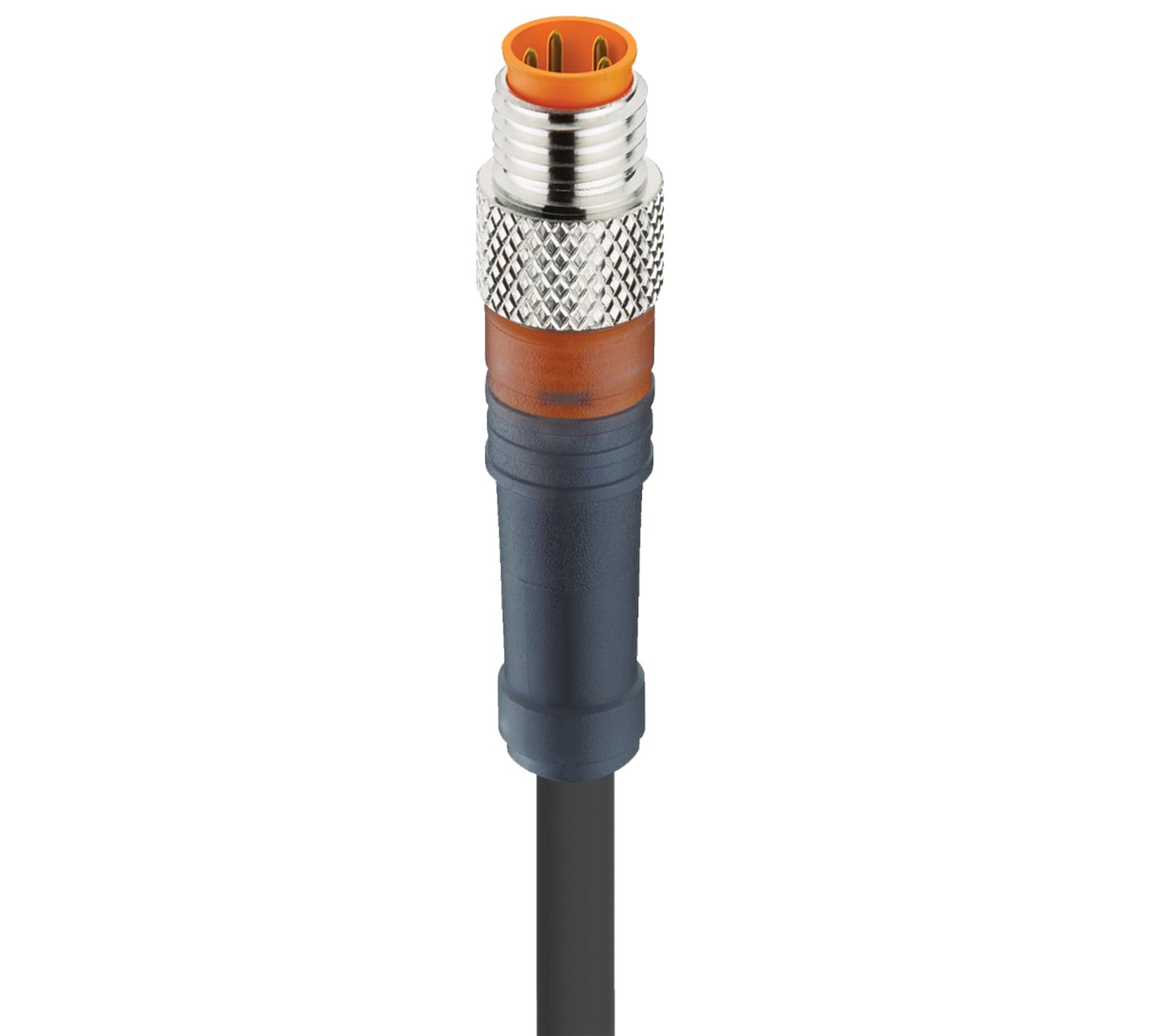Belden 7156 M8 Standard Sensor/Actuator Single-Ended Cordset: Male, straight, 4-pin, A-coded, translucent body, 30 V AC/DC, 4 A; PUR black cable, 4-wires, 0.34 mm², RSMV 4-225/0,335 M, 0.335 m Belden 7156 M8 Standard Sensor/Actuator Single-Ended Cordset: Male, straight, 4-pin, A-coded, translucent body, 30 V AC/DC, 4 A; PUR black cable, 4-wires, 0.34 mm², RSMV 4-225/0,335 M, 0.335 m