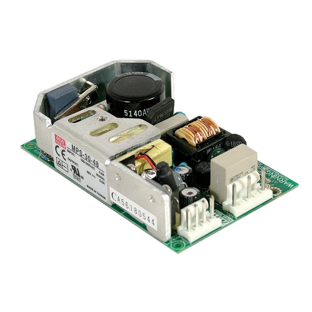 MEAN WELL MPS-30-24 AC-DC Single output Medical Open frame power supply; Output 24Vdc at 1.2A; 2xMOPP; MPS-30-24 is succeeded by RPS-30-24. MEAN WELL MPS-30-24 AC-DC Single output Medical Open frame power supply; Output 24Vdc at 1.2A; 2xMOPP; MPS-30-24 is succeeded by RPS-30-24.