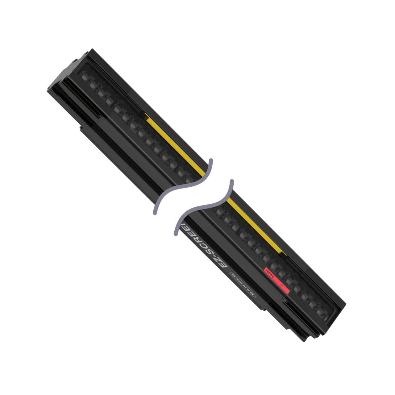 Banner SLLCE23-1820P8 EZ-SCREEN LS Cascade, Emitter; Resolution: 23 mm; Range: 12 m (40 ft); Defined Area: 1820 mm (71.7 in); Housing: Black; 8-pin 300 mm M12 Pigtail QD Banner SLLCE23-1820P8 EZ-SCREEN LS Cascade, Emitter; Resolution: 23 mm; Range: 12 m (40 ft); Defined Area: 1820 mm (71.7 in); Housing: Black; 8-pin 300 mm M12 Pigtail QD