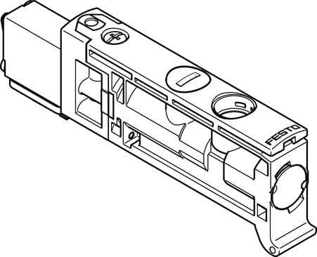 Festo 576004 solenoid valve VUVB-ST12-M32U-MZD-QX-D-1T1 Valve function: 3/2 open, monostable, Type of actuation: electrical, Valve size: 12 mm, Standard nominal flow rate: 240 - 400 l/min, Operating pressure: 2,8 - 8 bar Festo 576004 solenoid valve VUVB-ST12-M32U-MZD-QX-D-1T1 Valve function: 3/2 open, monostable, Type of actuation: electrical, Valve size: 12 mm, Standard nominal flow rate: 240 - 400 l/min, Operating pressure: 2,8 - 8 bar