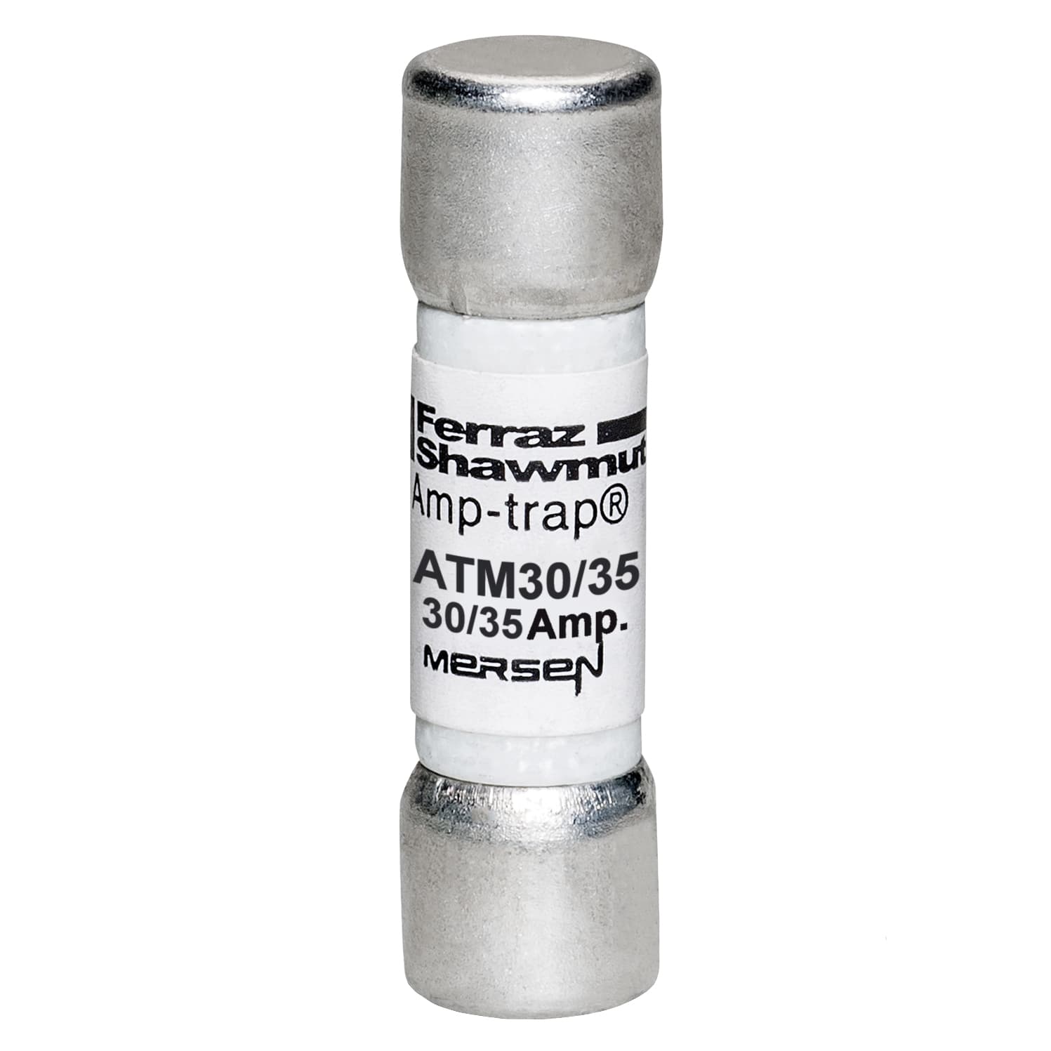 Mersen ATM30/35 ATM30/35 Mersen - Fuse ATM - Midget - Fast-Acting 600VAC 30/35A Ferrule Amp-Trap® Mersen ATM30/35 ATM30/35 Mersen - Fuse ATM - Midget - Fast-Acting 600VAC 30/35A Ferrule Amp-Trap®