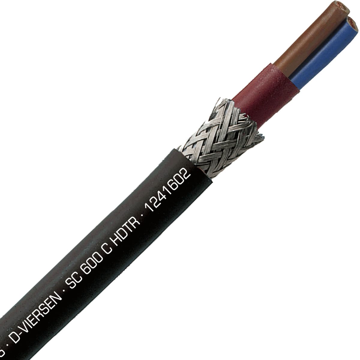 SAB 1241602 SC 600 C HDTR - 16 AWG/2c, shielded halogen free high temperature silicone cable, UL, CSA, CE, RoHS SAB 1241602 SC 600 C HDTR - 16 AWG/2c, shielded halogen free high temperature silicone cable, UL, CSA, CE, RoHS