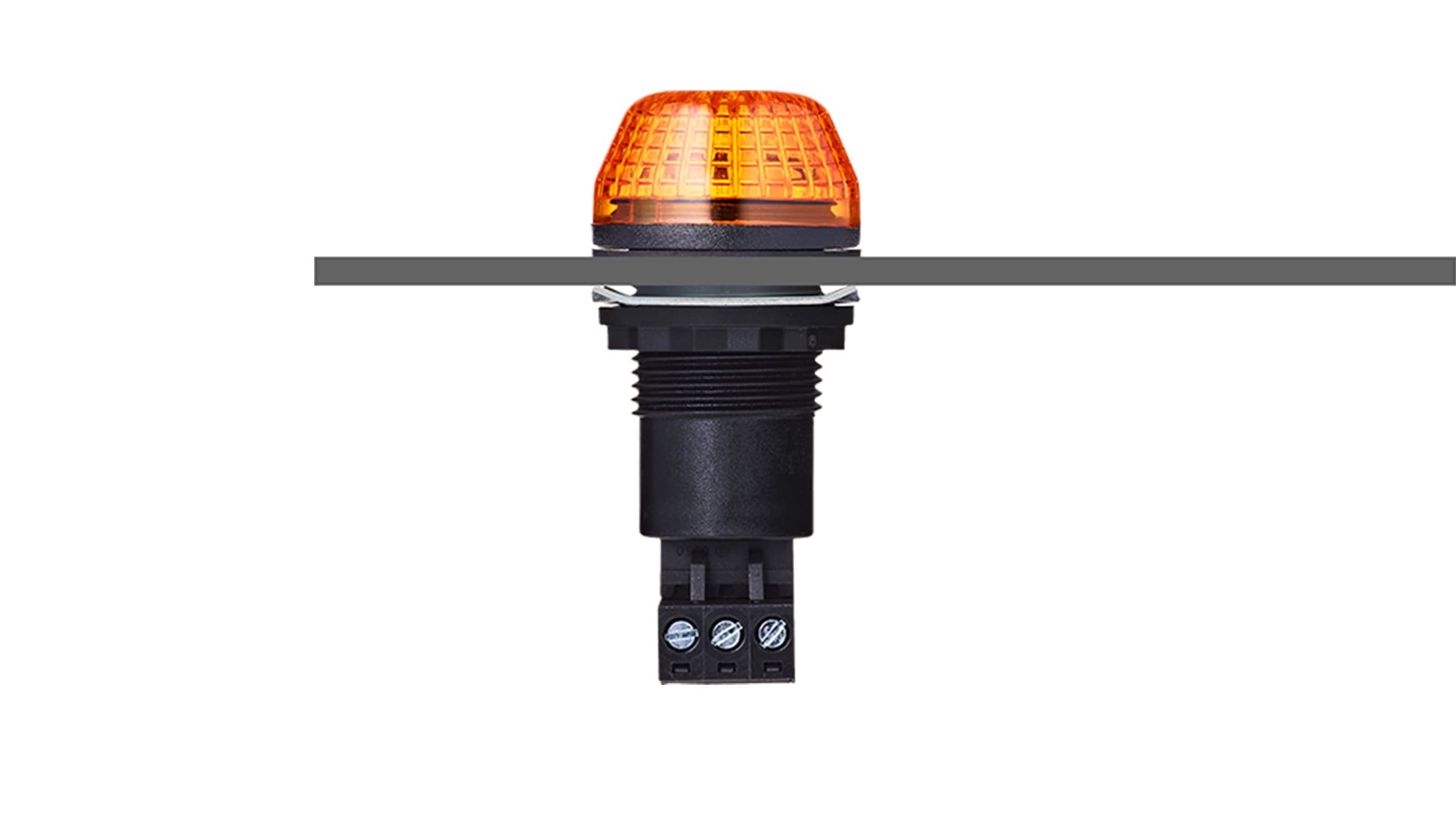 Sprecher + Schuh 800101310 Sprecher + Schuh 800101310 - IBS M22 panel mount LED steady/flashing beacon 110-120 V AC amber, grey Sprecher + Schuh 800101310 Sprecher + Schuh 800101310 - IBS M22 panel mount LED steady/flashing beacon 110-120 V AC amber, grey