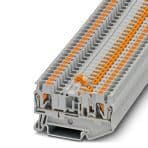 Phoenix Contact 3210156 Knife disconnect terminal block, nom. voltage: 400 V, nominal current: 20 A, connection method: Push-in connection, cross section: 0.14 mm² - 4 mm², AWG: 26 - 12, length: 62 mm, width: 5.2 mm, color: gray, mounting: NS 35/7,5, NS 35/15 Phoenix Contact 3210156 Knife disconnect terminal block, nom. voltage: 400 V, nominal current: 20 A, connection method: Push-in connection, cross section: 0.14 mm² - 4 mm², AWG: 26 - 12, length: 62 mm, width: 5.2 mm, color: gray, mounting: NS 35/7,5, NS 35/15