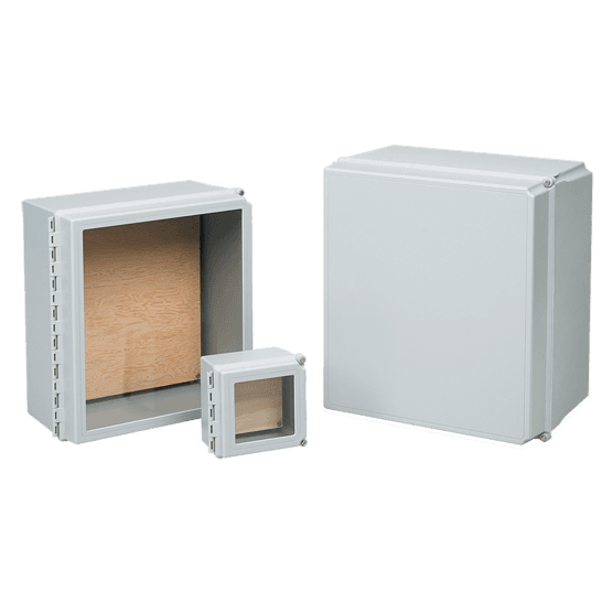 Hoffman D181610CHSCFGP Hinge-Cover WiFi, Type 4X, 18.00x16.00x10.00, Fiberglass Hoffman D181610CHSCFGP Hinge-Cover WiFi, Type 4X, 18.00x16.00x10.00, Fiberglass