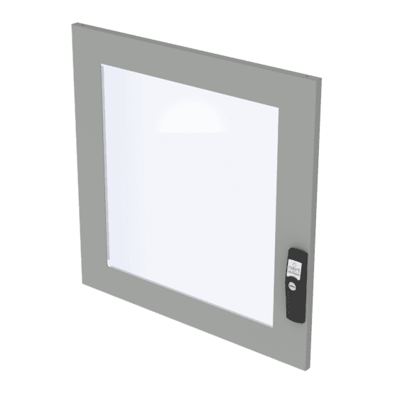 Hoffman PDWT86PC Window Doors for Upper Front, 16 gauge, fits 1600x600mm PC, Painted Hoffman PDWT86PC Window Doors for Upper Front, 16 gauge, fits 1600x600mm PC, Painted