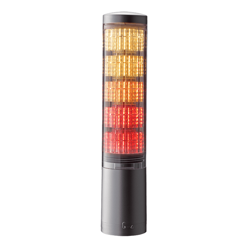 Patlite LA6-5DTNUN-RYGBC Multi Color LED Signal Tower, Direct Mount, Silver color, Terminal block Patlite LA6-5DTNUN-RYGBC Multi Color LED Signal Tower, Direct Mount, Silver color, Terminal block