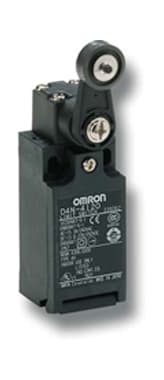 Omron D4N-912G D4N-912G, Safety Limit Switch, Max Actuation Frequency: 30 operations/min, Max Actuation Speed (Operating Speed?): 1 mm/s to 0.5 m/s, Conduit Size: M12 connector (1-conduit) Omron D4N-912G D4N-912G, Safety Limit Switch, Max Actuation Frequency: 30 operations/min, Max Actuation Speed (Operating Speed?): 1 mm/s to 0.5 m/s, Conduit Size: M12 connector (1-conduit)