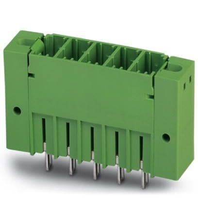 Phoenix Contact 1720958 PCB headers, nominal cross section: 6 mm², color: green, nominal current: 41 A, rated voltage (III/2): 630 V, contact surface: Tin, type of contact: Male connector, number of potentials: 7, number of rows: 1, number of positions: 7, number of connections Phoenix Contact 1720958 PCB headers, nominal cross section: 6 mm², color: green, nominal current: 41 A, rated voltage (III/2): 630 V, contact surface: Tin, type of contact: Male connector, number of potentials: 7, number of rows: 1, number of positions: 7, number of connections