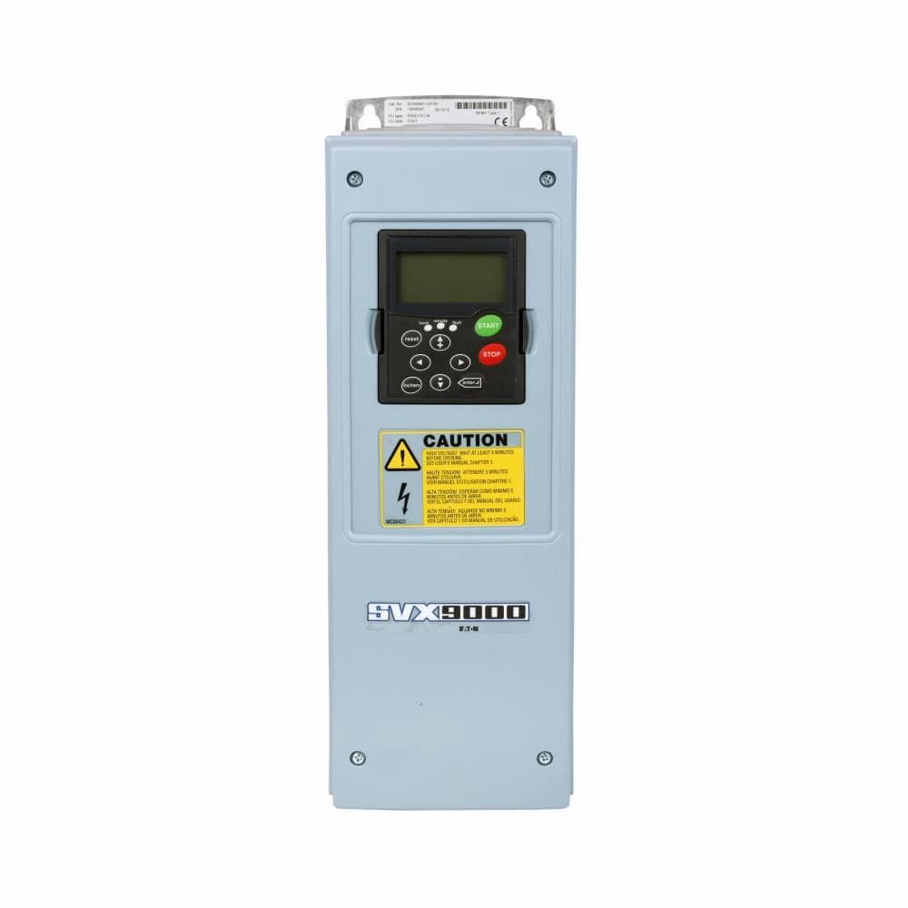 Eaton SVX010A1-4A1B1 SVX010A1-4A1B1 Eaton - Eaton SVX adjustable frequency drive, 10HP, NEMA Type 1/IP21, 480V, FR5, Three-phase, EMC H, Standard Software, A/N keypad, Internal brake chopper, Standard boards Eaton SVX010A1-4A1B1 SVX010A1-4A1B1 Eaton - Eaton SVX adjustable frequency drive, 10HP, NEMA Type 1/IP21, 480V, FR5, Three-phase, EMC H, Standard Software, A/N keypad, Internal brake chopper, Standard boards
